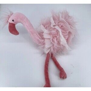 Jellycat London Flo Maflingo Pink Flamingo Plush Stuffed Animal Ballerina Tutu
